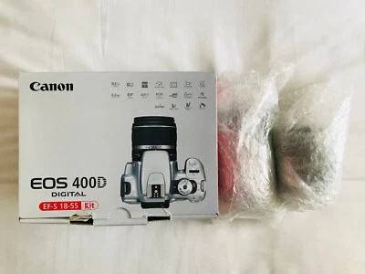 Canon EOS 400D Digital Camera Kit - Silver, 18-55 Zoom Lens & 70-210 USM Lens - Image 1 of 4