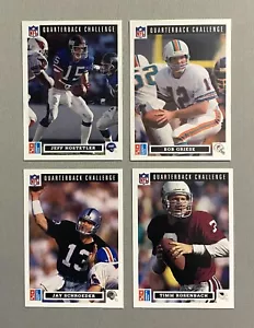 Rare 1991 Upper Deck Domino's Pizza Football Cards Lot: #20, #14, #37, #18 - Picture 1 of 3