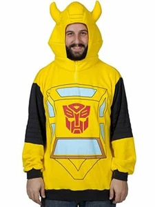 Transformers Mens Autobots Bumblebee Costume Cosplay Halloween Hoodie New S-4XL - Picture 1 of 6