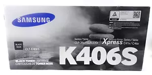Original Samsung CLTK406S / CLT-K406S / 406S Schwarz Toner für Xpress C41x / C46x - Bild 1 von 4