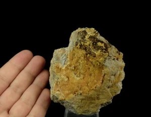 Rare !!! MIMETITE orange balls !! --- GERMANY Schwarzwald Haus Baden Mine /pc157 - Picture 1 of 8