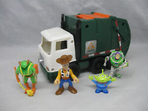 Imaginext Disney/Pixar Toy Story 3 Tri-County Landfill Truck & Figures Lot