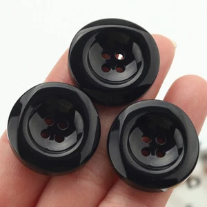 10X 4-Hole Round Resin Button Sewing Buttons Crafts for Trench Coat Blazer DIY - Picture 1 of 12