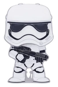 STAR WARS POP! ENAMEL PIN STORMTROOPER 10CM- NEW/BOXED - FREE UK P&P - Foto 1 di 8