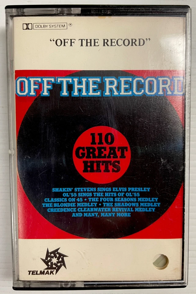 Off The Record Various Artists Music Cassette Tape TMAK 056C Telmak 1981 OG - Image 1 of 4