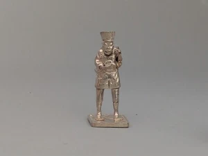 Figura en miniatura de plata de ley del emperador chino - Imagen 1 de 6