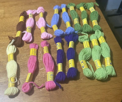 DMC  Embroidery Floss Lot of 16 - Image 1 of 2