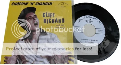 CLIFF RICHARD -"CHOPPIN' 'N' CHANGIN'" TOP BRITISH ROCK N ROLL - HEAR BOTH SIDES