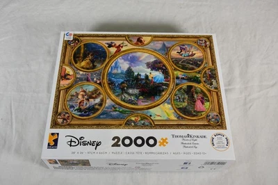 Disney Thomas Kinkade 2000 Piece Puzzle by Ceaco – Painter of Light Collection - Image 1 of 2