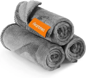 Feandrea Haustierdecken, 3er Pack Katzendecken waschbar, XS, 60 x 40 cm, für Kätzchen - Bild 1 von 5