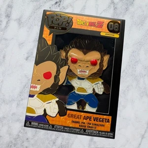 POP! Pin DRAGON BALL Z GREAT APE VEGETA 08 4” Enamel Pin New in Box - Picture 1 of 3