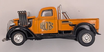 Majorette Chevy Hot Rod Pickup Diecast Hot Rods Orange 1937 1:32 Scale - Image 1 of 4