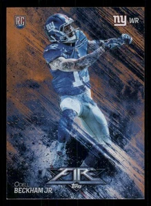 2014 Topps Fire Flame #119 Odell Beckham Jr. - Picture 1 of 2
