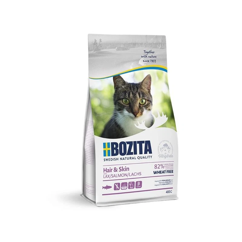 Bozita Cat Hair & Skin Wheat free Salmon 400g - Bild 1 von 1