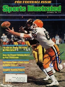 Dave Logan Signed Magazine Browns Sports Illustrated 9/8/1980 BAS 50695 - Picture 1 of 2