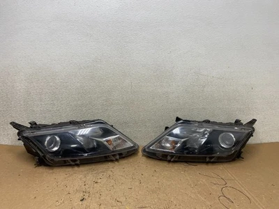 2010 2011 2012 Ford Fusion Left+Right Headlights Halogen OEM V0594 DW - Image 1 of 4