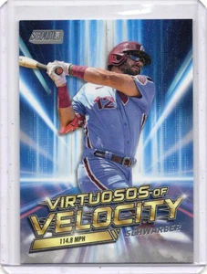 2023 Topps Stadium Club - Virtuosos of Velocity Kyle Schwarber #VV-15 Phillies - Picture 1 of 2