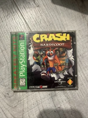 CIB Crash Bandicoot 2 Greatest Hits PlayStation 1, 1998, Tested Working - Image 1 of 3