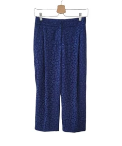 Usato J. Pantalone donna CREW Collection 0 blu pizzo floreale - Foto 1 di 17