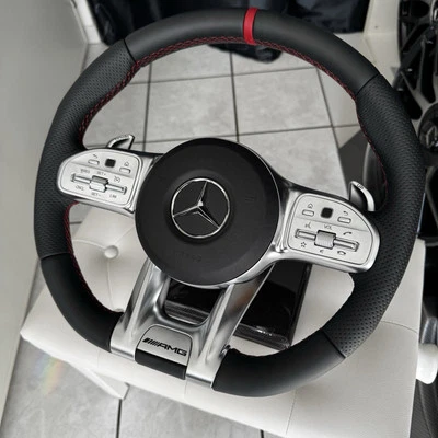 Original AMG Sportlenkrad Lenkrad C43 E53 E63 C63 A45 Cla45 A35 Cls53 Glc43 - Bild 1 von 4