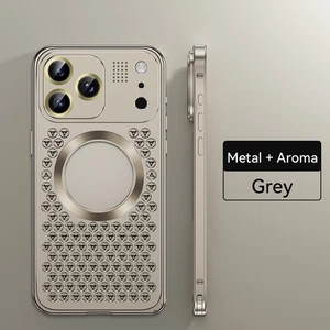 MagSafe Feder Hülle aus Aluminium für iPhone 17 16 15 14 13 Pro Max DE - Bild 1 von 17