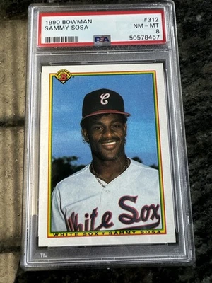 Bowman #312 Sammy Sosa 1990 - PSA 8 Foto 1 de 4
