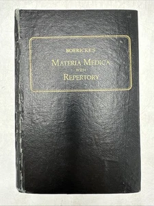 Materia Medica with Repertory Boericke 9th edition 1993 reprint - ACCEPTABLE - Picture 1 of 12