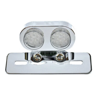 Soporte de matrícula de luz de freno trasero LED con señales de giro integradas incorporadas Foto 1 de 4