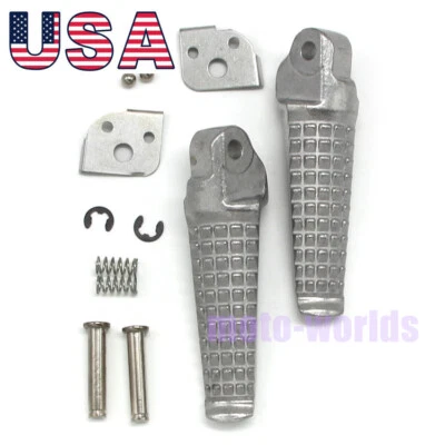 For Suzuki GSXR600 GSXR750 1996-2005/ GSXR1000 2001-2004 Rear Footrest Foot Pegs Foto 1 de 4