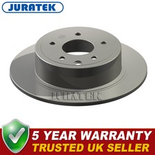 Juratek Rear Brake Disc Fits Nissan Juke 2010- Qashqai 2007-2014