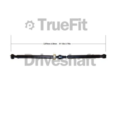 Hélice del eje de transmisión trasero para Hyundai Santa Fe 2001-2006 4x4 81 1/2" pulgadas en L Foto 1 de 4