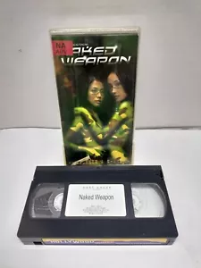Naked Weapon (Hart Sharp Video 2002) VHS Former Rental With Clear Sleeve - Picture 1 of 10