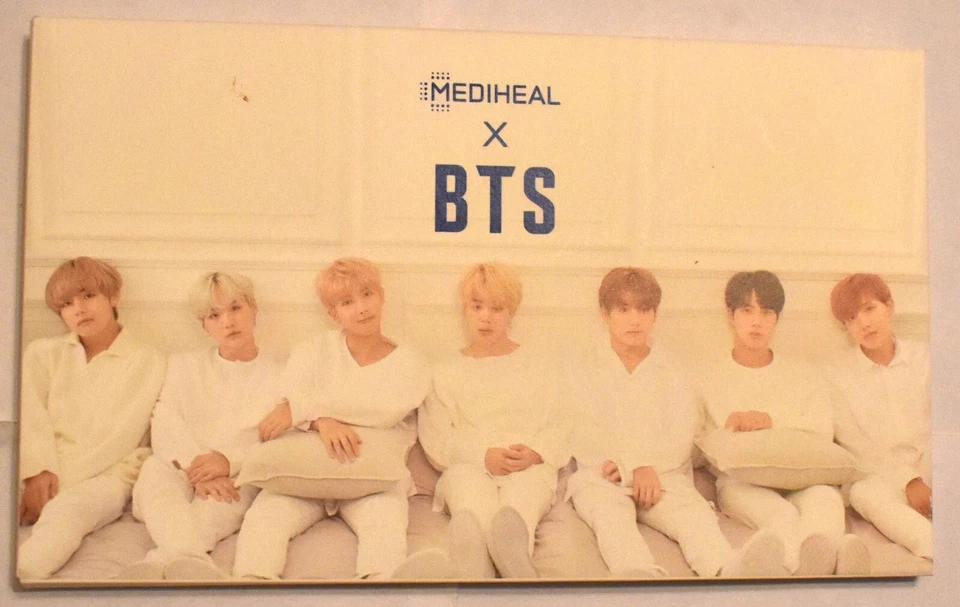 Official BTS Mediheal 14x Card Lot Plus Extra Bonus Jimin X Complete Card Set - Image 1 of 4