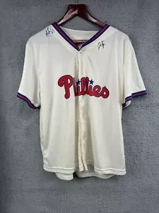 Phillies Game Day Giveaway Phanatic Trikot Gr. M/L handsigniert von Herrera & ??? - Bild 1 von 12