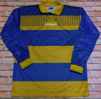 UHLSPORT MAGLIA CALCIO SHIRT PORTIERE G.KEEPER NOLEL VINTAGE (549) tg. L - Immagine 1 di 3