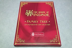 The House Of Windsor Family Tree Gedenkmünzensammlung 1 Münze enthalten - Bild 1 von 4