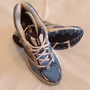 Brooks Damen Silber Grau Vapor 7 Laufschuhe Sneaker Größe UK 5 Komfort - Bild 1 von 9