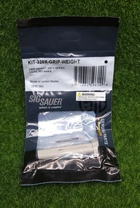 Sig Sauer P320 X Series 1.6oz Retainer Grip Weight Kit - KIT-320X-GRIP-WEIGHT - Picture 1 of 3