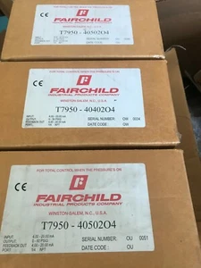 Fairchild T7950-40402O4 Electro-Pneumatic Transducer 0-30 PSIG New - Picture 1 of 2