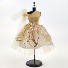 Golden Multi-style Princess Dress for 11.5in. Doll Outfit Party Gown Clothes 1/6