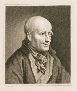 J. NORDHEIM (1804-1853), Johann Jakob Bodmer, Stahlstich Romantik Porträt - Bild 1 von 7