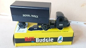 Budgie Diecast No.702 Royal Navy Scammell Scarab & Trailer Ltd Edition Boxed - Picture 1 of 10