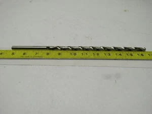 Precision Twist Drill 25/64" 2 Flute Drill HSS Bit High Speed Extra Length 12" - Picture 1 of 11