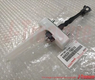 TOYOTA LEXUS CT200h ZWA10 11-15 Genuine Front Door Check Assy LH 68620-76010 OEM - Image 1 of 4