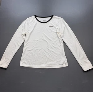 Hind Thermo Shirt Damen Large Langarm Basisschicht weiß schwarz Borte Made US - Bild 1 von 14
