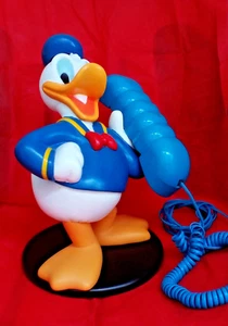 Telefono Disney da tavolo - Paperino (altezza personaggio cm 32) - Zdjęcie 1 z 5