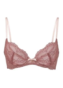 "Top Qualiät" Gossard sexy Lace Natural Push-Up BH altrosa - Bild 1 von 32