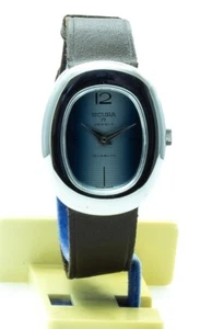 RARE VINTAGE SICURA Mechanical Swiss WATCH Rax 1033 1970's NEW OLD STOCK NOS - Picture 1 of 8