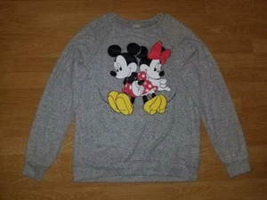 Kohls Disney Mickey Minnie Mouse light Fleece Sweater SOFT M Medium NEW NWT - Picture 1 of 1