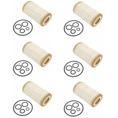 6X Engine Oil Filter HU718/5x For Mercedes-Benz C32 C300 E55 AMG CL600 E280 E350 - Image 1 of 4